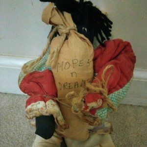 Authentic Pre-Civil War African American Doll
